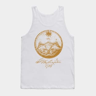 1789 GW Inaugural Button - Signature Series Tank Top